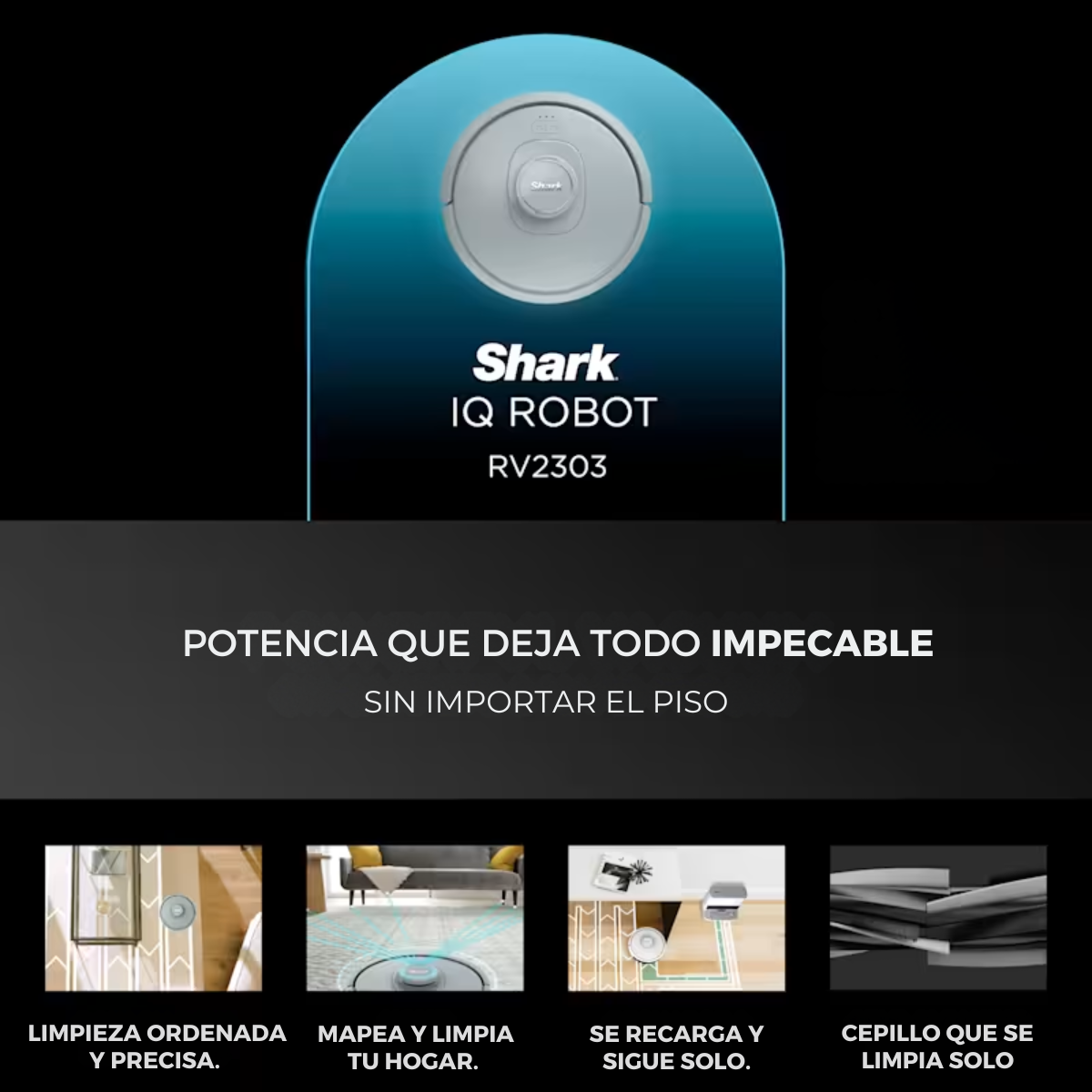 Aspiradora Robot TotalClean - Limpieza inteligente para cada rincón