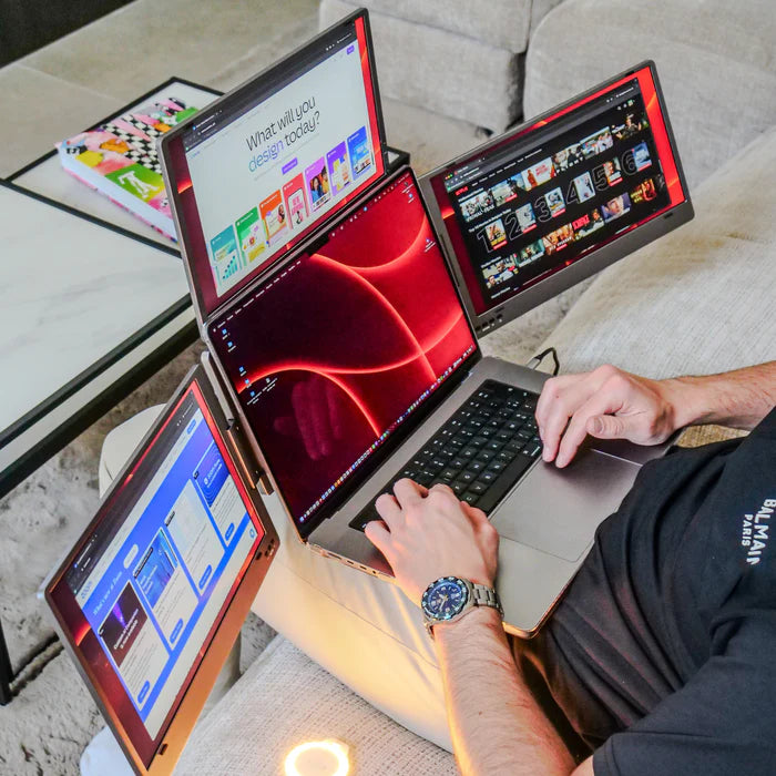 Monitor Portátil Triple Pro™