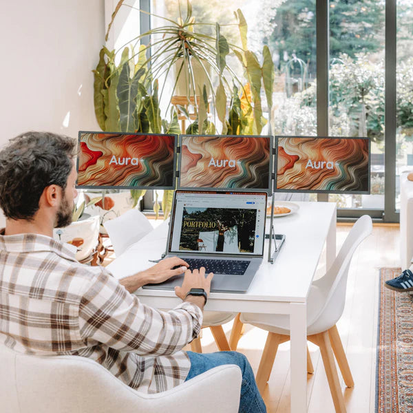 Monitor Portátil Triple Pro™