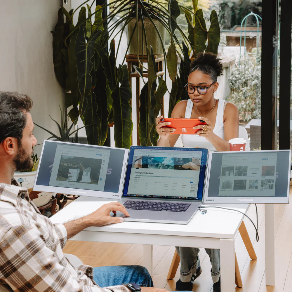 Monitor Portátil Dual Pro™