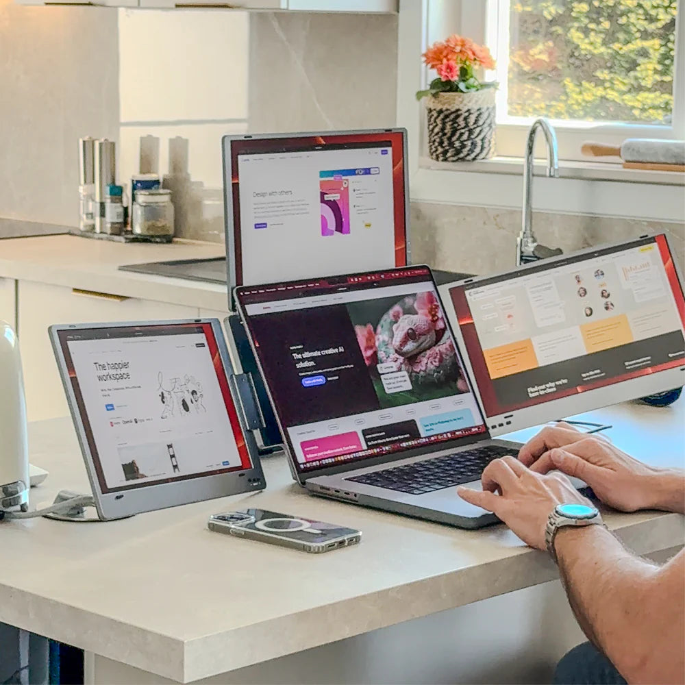 Monitor Portátil Triple Pro™