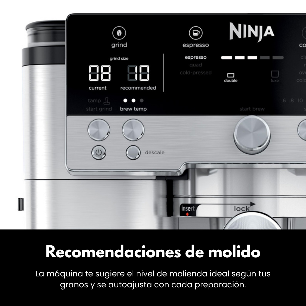 Cafetera CafféOne — Todo tu café en una sola máquina.