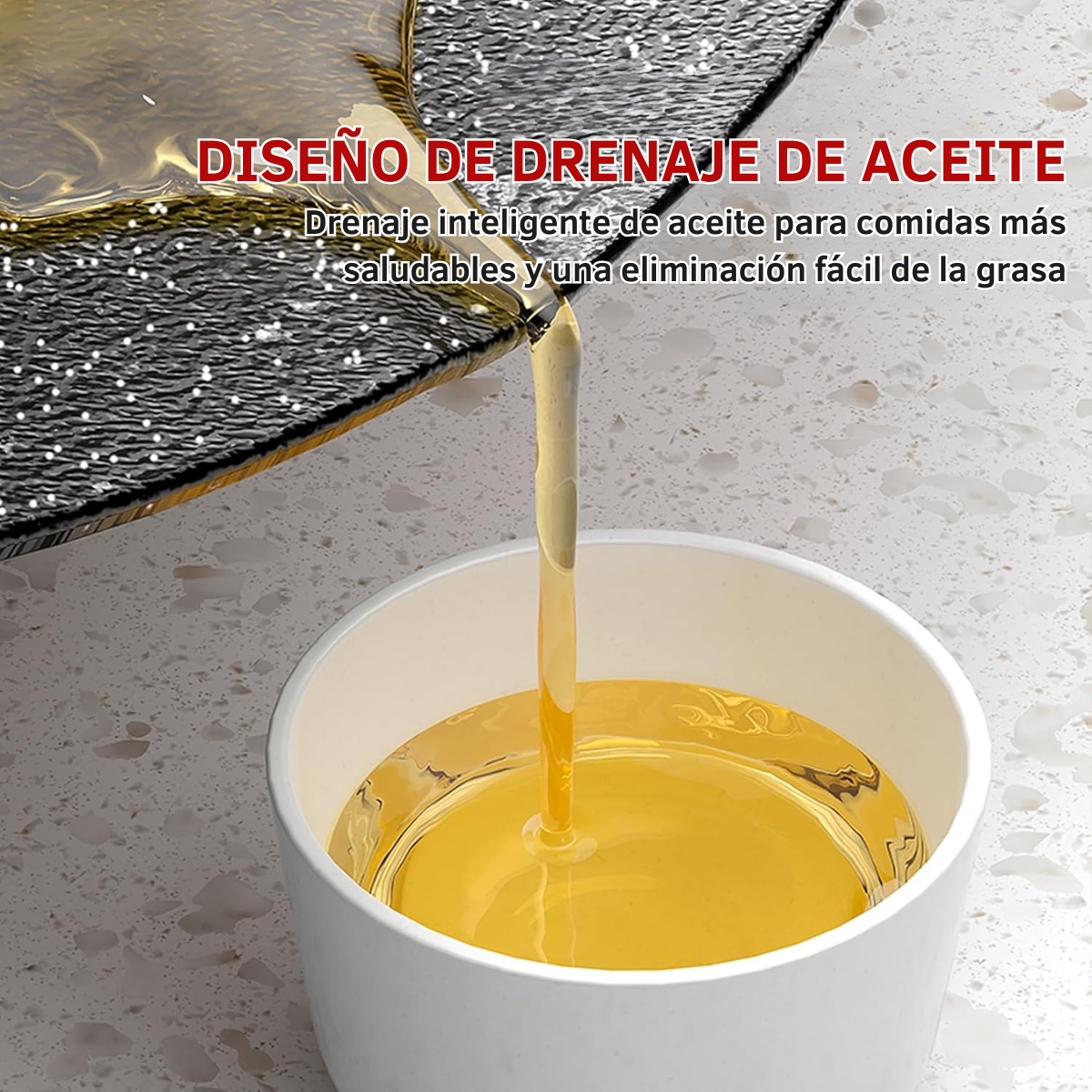 Parrilla DailyGrill™ - Calentamiento rápido de 1000W para cocinar sin esperar.