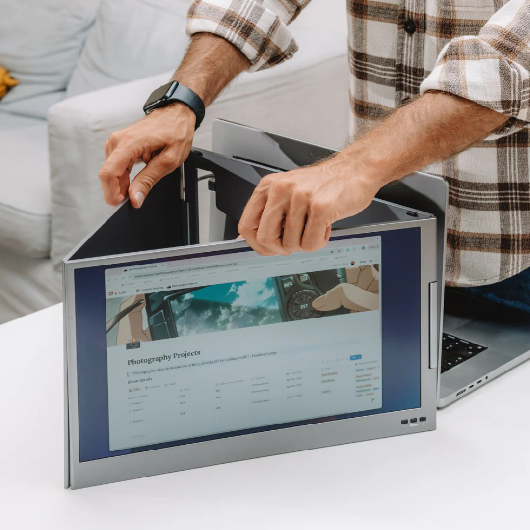 Monitor Portátil Dual Pro™