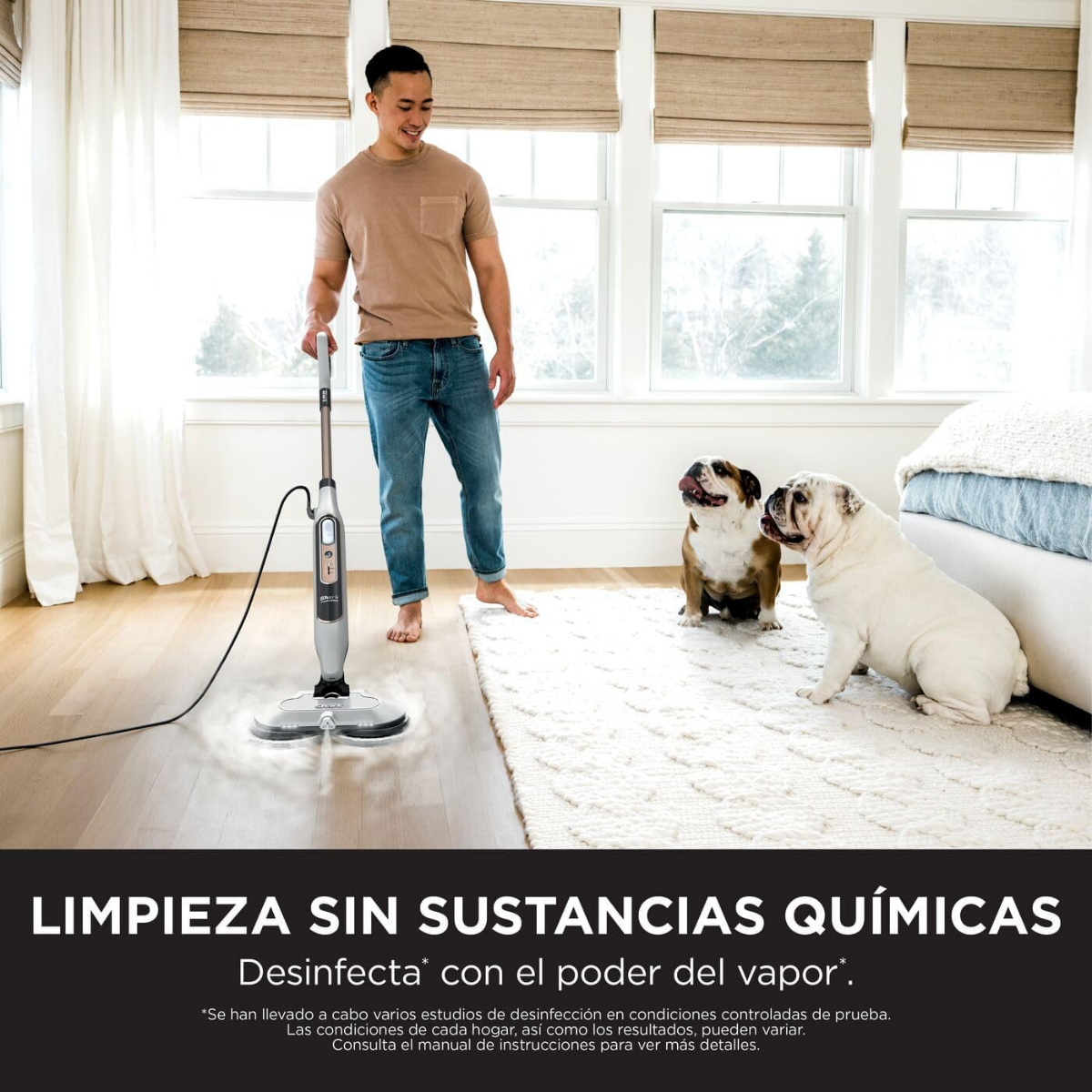 Fregona a Vapor TrueClean™ - Pisos perfectos sin repetir