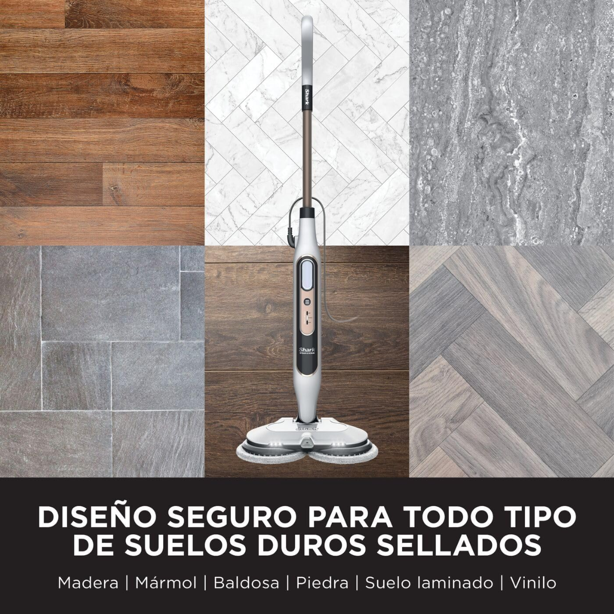 Fregona a Vapor TrueClean™ - Pisos perfectos sin repetir