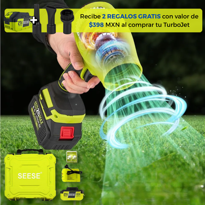 Soplador TurboJet™ - Seca tu auto y limpia tu patio en menos de 5 minutos